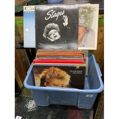 2 - Box of records