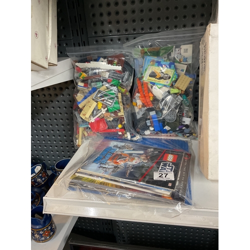 27 - Assorted lego