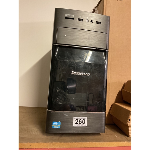 260 - Lenovo PC tower