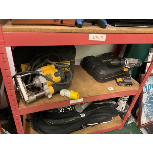 287 - Assorted power tools