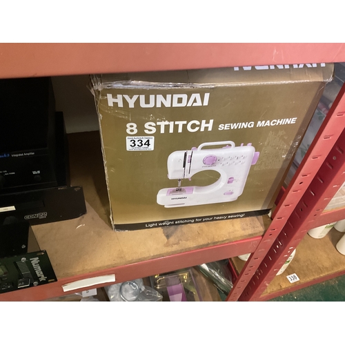 334 - 8 Stitch sewing machine