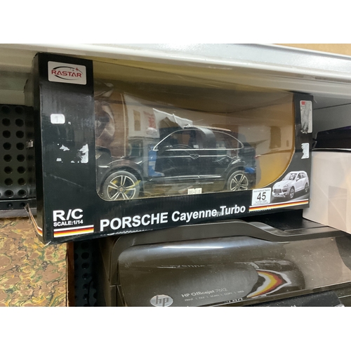 45 - 1:14 scale Porsche cayenne turbo