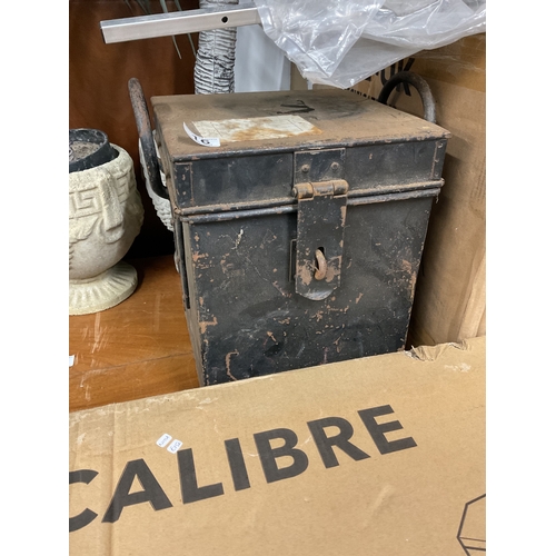 16 - Metal storage box