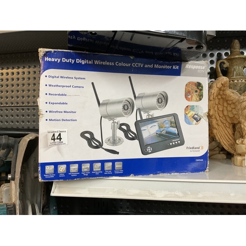 44 - Heavy duty digital wireless CCTV kit