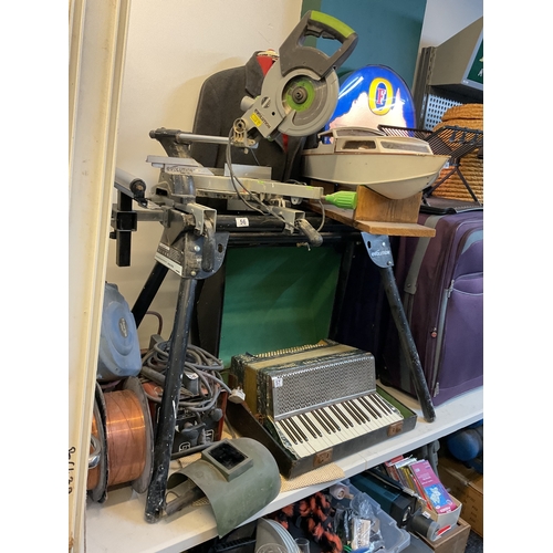 56 - Evolution chop saw & stand