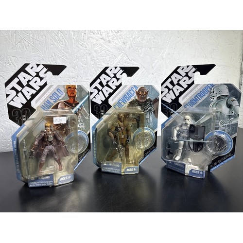 53 - Mixed Lot STAR WARS Toys, Games and Memorabilia to consist of:
Monopoly Star Wars Episode II, Collec... 