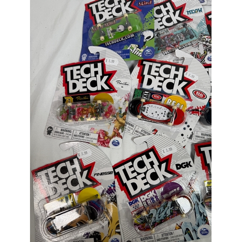 20 x Teck Deck Finger Skateboards - New & Sealed Some rare