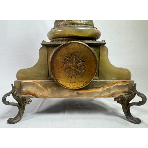 19 - Late 19th cent. French mantel clock 