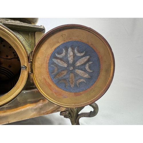 19 - Late 19th cent. French mantel clock 