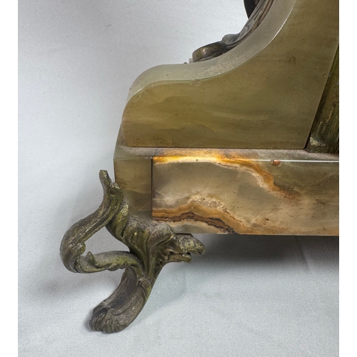 19 - Late 19th cent. French mantel clock 