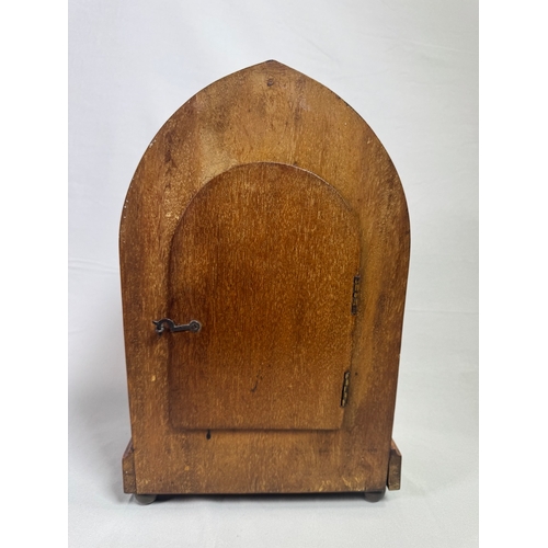 22 - Mixed Mantel Clock Lot inc. Edwardian Case, Wedgwood Clio & Quartz Desk Clock  Three clocks; mixed c... 