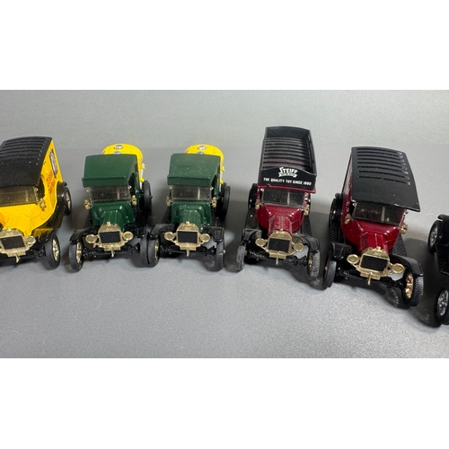 95 - Corgi advertising diecast van collection, assorted vintage lorries: Lyons Tea, Olympic Gasoline, Zeb... 