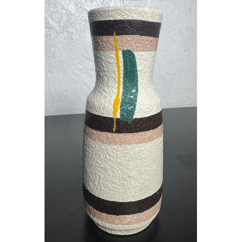 196 - West German Pottery Fat Lava Pitcher / Vase – Mid-Century Modern (Approx. 20cm).

Vintage West Germa... 
