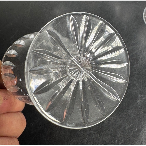 279 - Large Collection of Mixed Cut Crystal Glassware – approx 22 pieces including champagne coupes, wine ... 