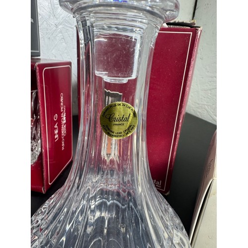 357 - Collection of Crystal Glassware. Some in original boxes. Include, Original Walther Glas Vase, Killar... 