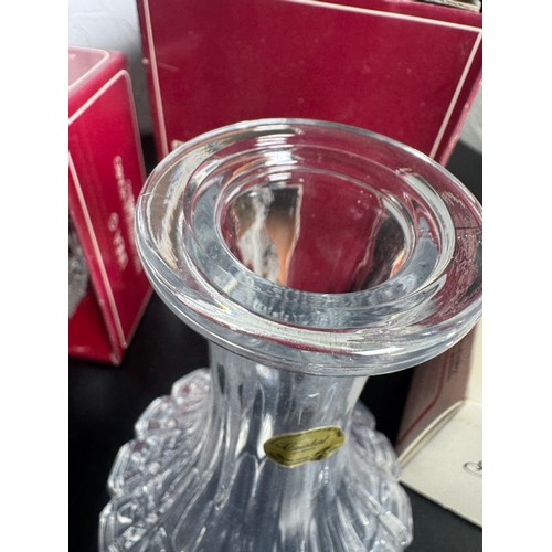 357 - Collection of Crystal Glassware. Some in original boxes. Include, Original Walther Glas Vase, Killar... 