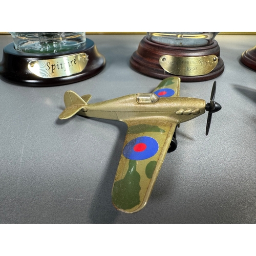 108 - Framed Spitfire print, signed 