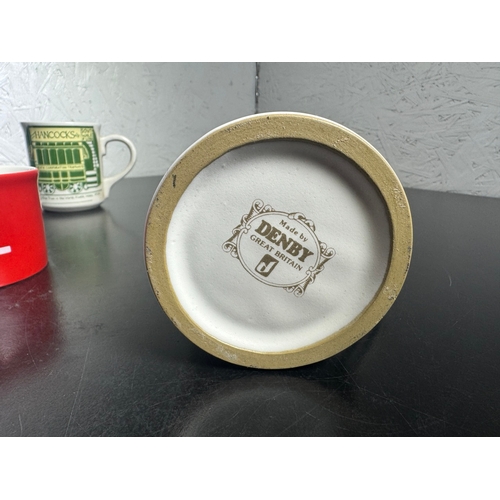 309 - Collection of Vintage Commemorative & Advertising Mugs – Royal Jubilee, Investiture, London & Nescaf... 
