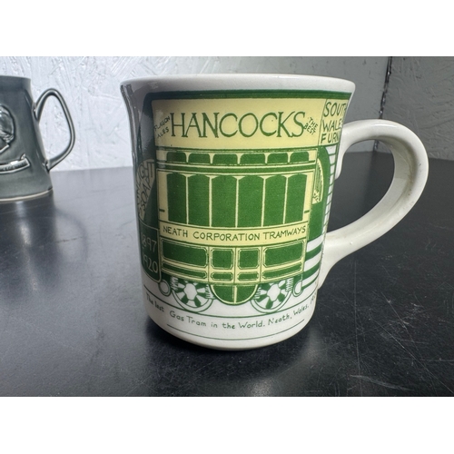 309 - Collection of Vintage Commemorative & Advertising Mugs – Royal Jubilee, Investiture, London & Nescaf... 