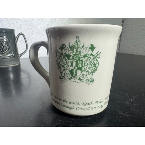 309 - Collection of Vintage Commemorative & Advertising Mugs – Royal Jubilee, Investiture, London & Nescaf... 