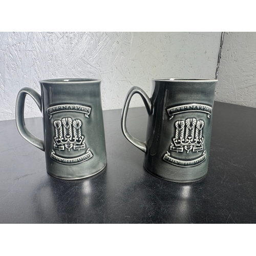 309 - Collection of Vintage Commemorative & Advertising Mugs – Royal Jubilee, Investiture, London & Nescaf... 