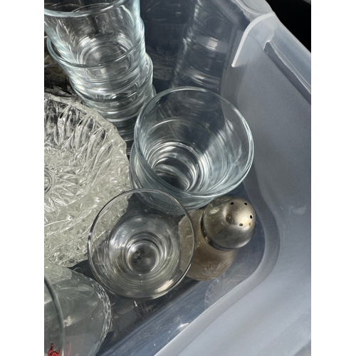 312 - Large Mixed Lot of Vintage Glassware – Shot Glasses, Liqueur Glasses, Cut Crystal, Coloured Glass & ... 