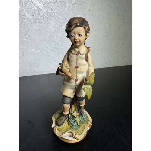 585 - Set of 3 Italian Figurines – Hand‑Painted Capodimonte‑Style Children (Shipping Available).

Charming... 