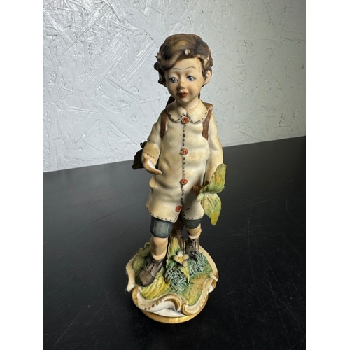 585 - Set of 3 Italian Figurines – Hand‑Painted Capodimonte‑Style Children (Shipping Available).

Charming... 