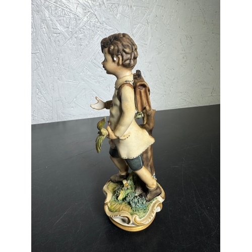 585 - Set of 3 Italian Figurines – Hand‑Painted Capodimonte‑Style Children (Shipping Available).

Charming... 