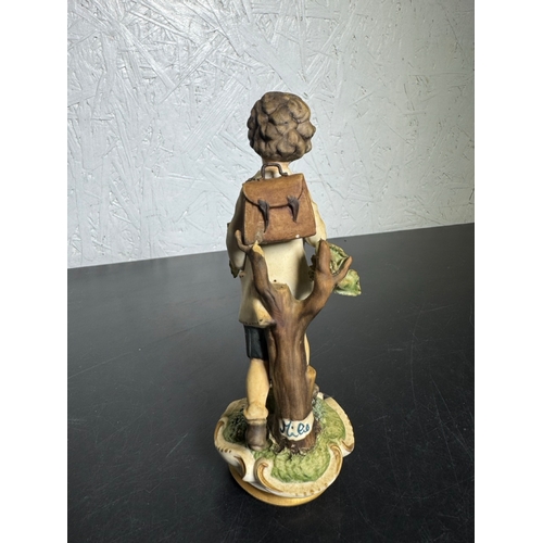 585 - Set of 3 Italian Figurines – Hand‑Painted Capodimonte‑Style Children (Shipping Available).

Charming... 