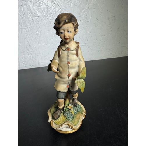 585 - Set of 3 Italian Figurines – Hand‑Painted Capodimonte‑Style Children (Shipping Available).

Charming... 