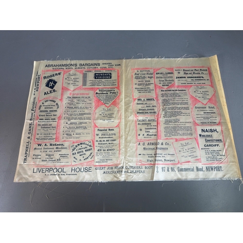 Victorian Empire Palace of Varieties Newport Silk Gala Programme and ...