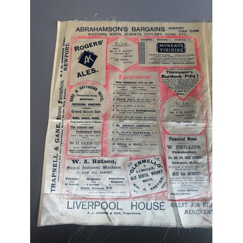 Victorian Empire Palace of Varieties Newport Silk Gala Programme and ...