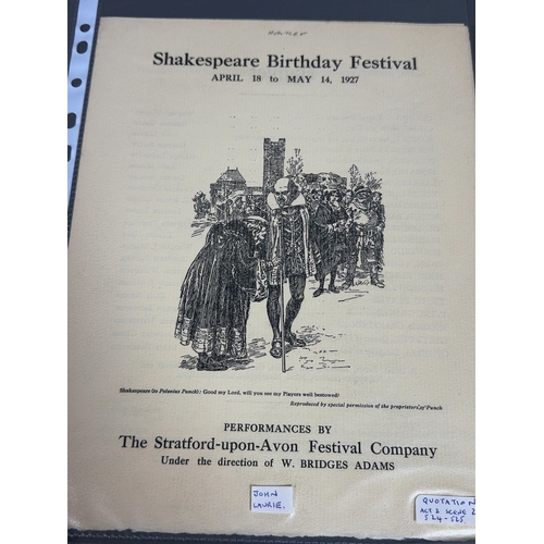 A Collection of Four Vintage William Shakespeare Hamlet Theatrical ...
