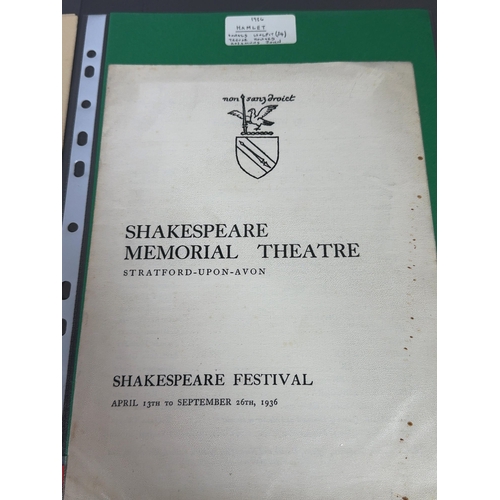 A Collection of Four Vintage William Shakespeare Hamlet Theatrical ...