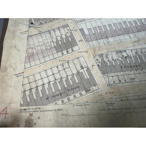 1877 - 1880 Ordnance Survey Map - Swansea Town - Glamorganshire Sheet ...