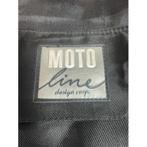 Moto Line Atlas Motorcycle Jacket in Black Synthetic XL. A Moto Line ...