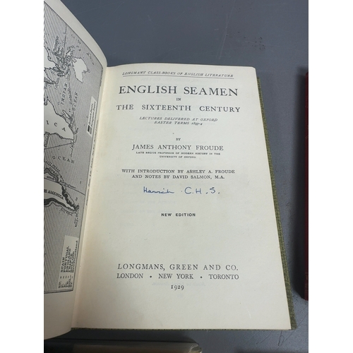 A Collection of Five Maritime and Naval History Volumes Including ...
