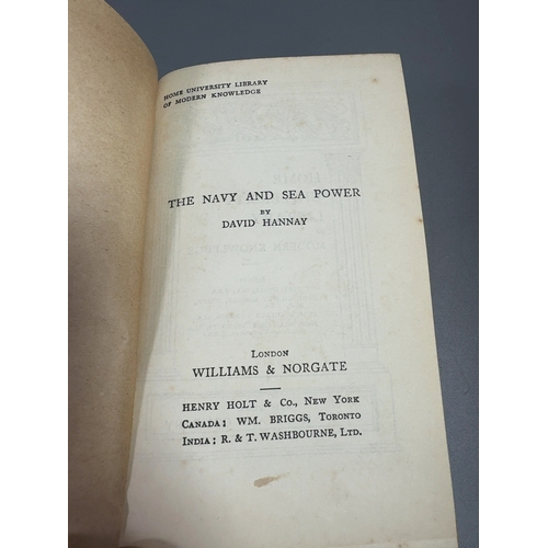 A Collection of Five Maritime and Naval History Volumes Including ...