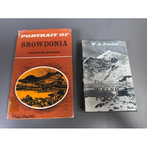 Two Vintage Hardcover Books on the Welsh Mountains Including a 1962 ...