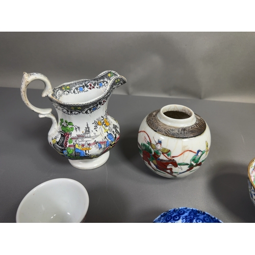 A Collection of Chinese, Japanese, and British Chinoiserie Ceramics A ...