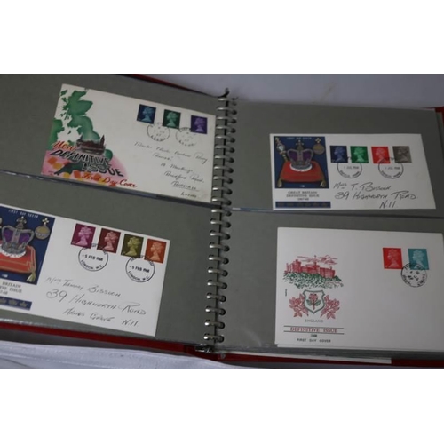 114 - GB Collections Album of FDCs and booklets