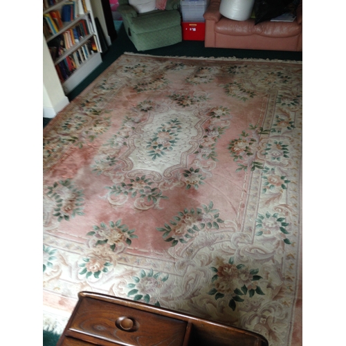 554 - A large chinese floor rug