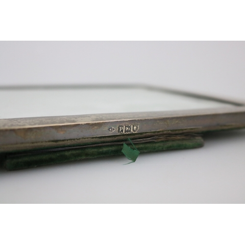 101 - A silver hallmarked picture frame