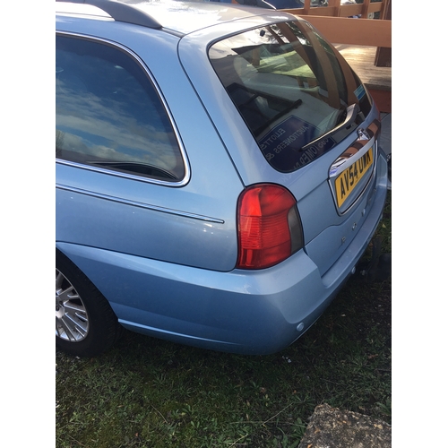 1 - Rover 75, 2 Litre CDTDI, 5 door hatchback estate car in pale blue finish, AV54 UWK manual transmissi... 