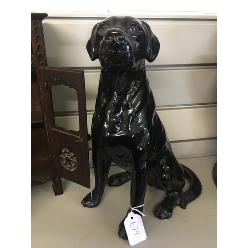 679 - Beswick fireside Labrador in Matt gloss finish