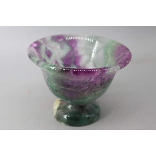 196 - A Blue John bowl (approx height 8cm)