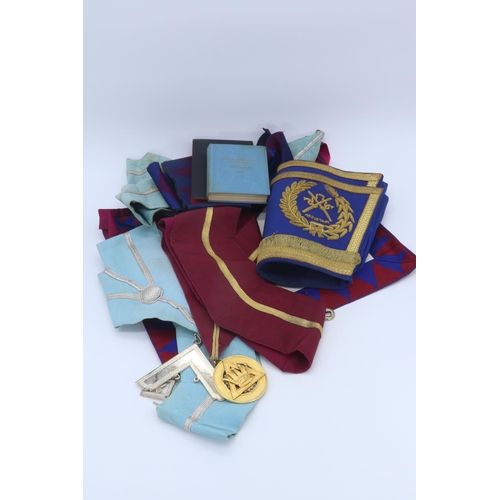 20 - A selection of Masonic regalia