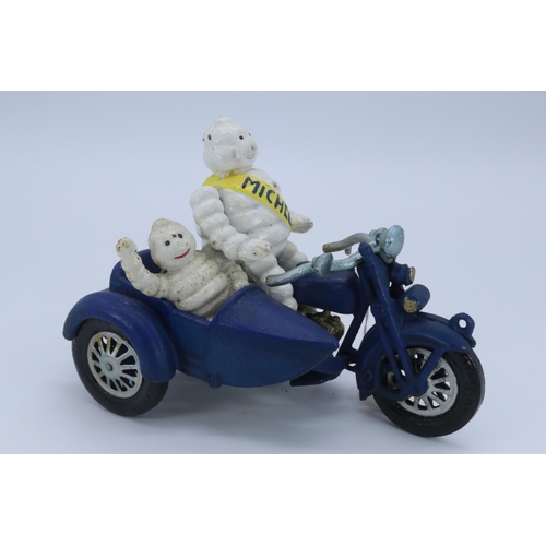 29 - Michelin men on motorbike with sidecar