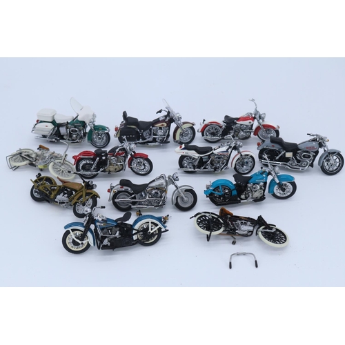 101 - Selection of small models of various motorcycles